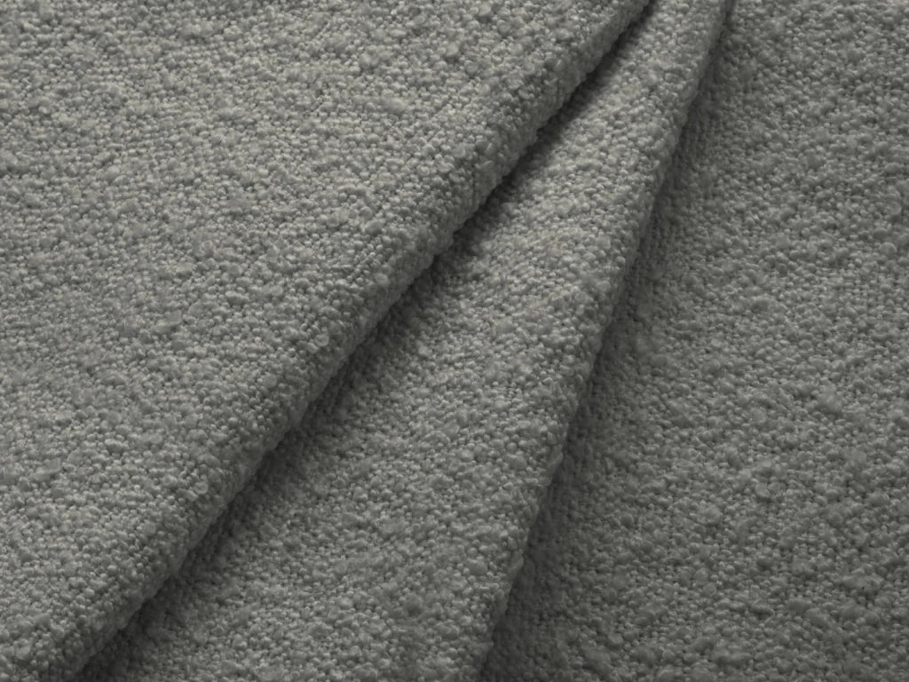 Cosmopolitan Design - Poltrona "Vienna" in bouclé grigio 