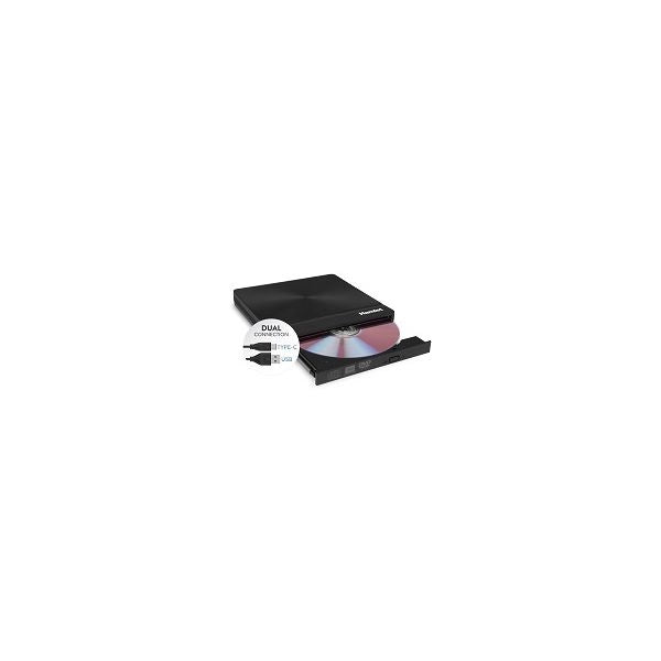Masterizzatore slim connessione usb 3.0 e usb-c - XDVDSLIM3AC