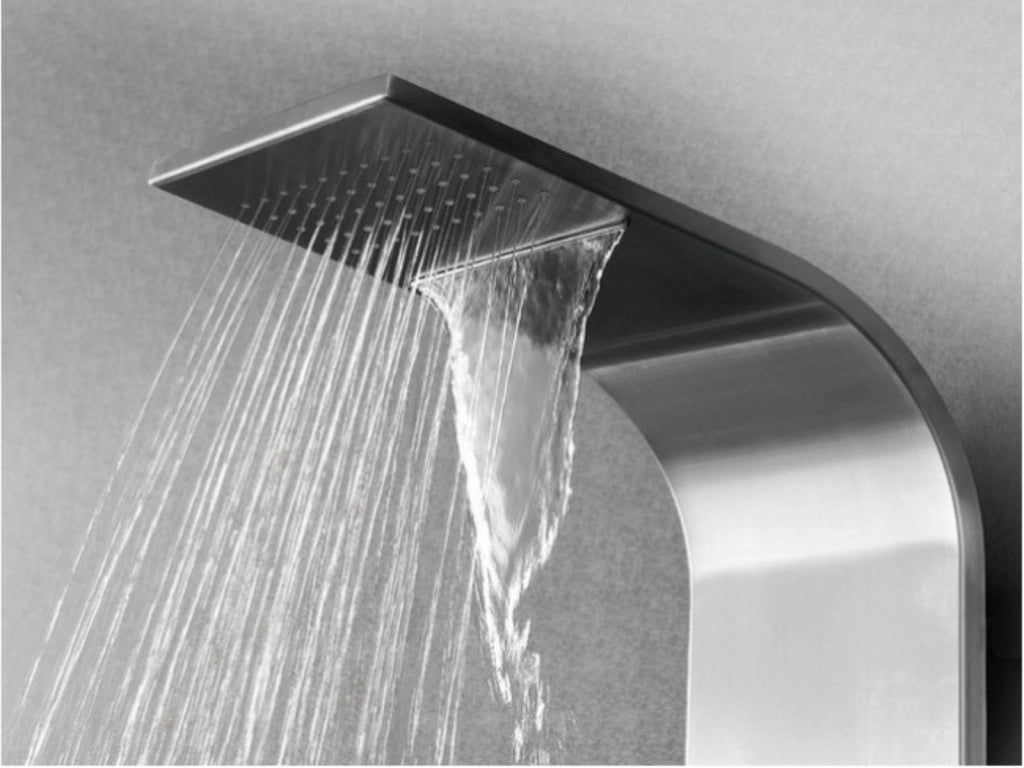 Colonna doccia idromassaggio NIAGARA in acciaio Inox  metaform