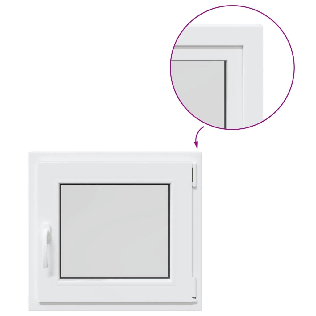 Finestra per Soffitta RISOR 55 x 50 cm PVC e Vetro 42047812