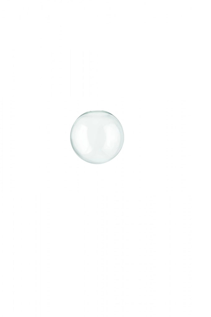 SOSPENSIONE BALU-2, 1 LUCE TRASPARENTE ATTACCO E27 D.18CM H.20CM