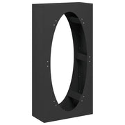 Rastrelliera per Legna da Ardere Nera 50x23x100 cm CFW5721541