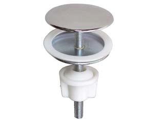 COPRIFORO PER LAVABO E BIDET- - cromato - 10 pezzi
