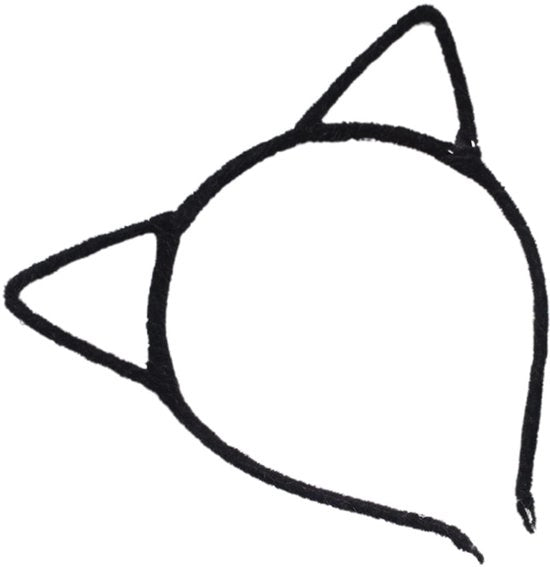 Cintura per capelli unisex per bambini gatto oren - abbigliamento per Halloween e Natale - accessori per capelli - cintura per capelli - idea regalo - cintura per capelli sottile nera - cintura per capelli