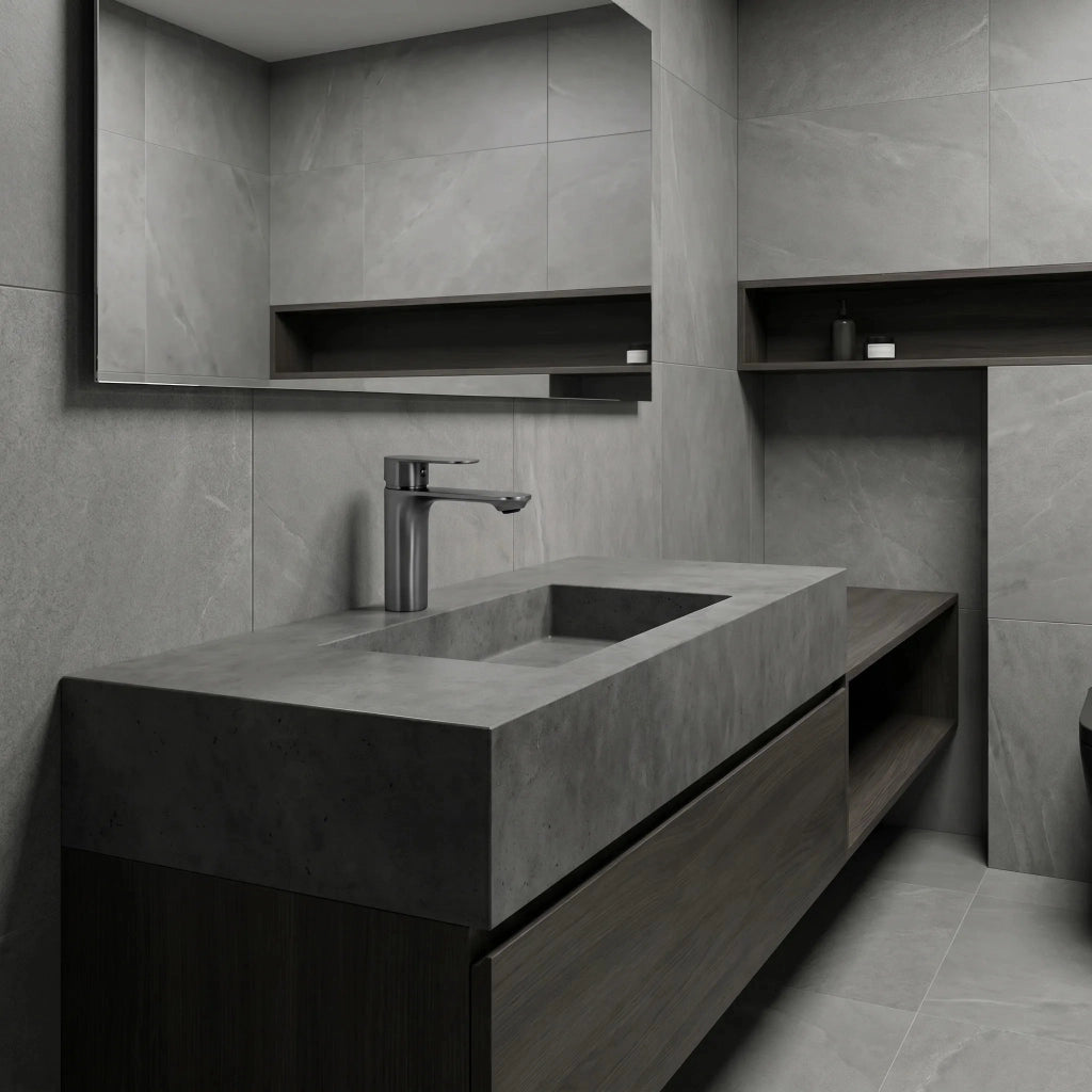 Rubinetto Da Lavabo Rea Drop Titan Low