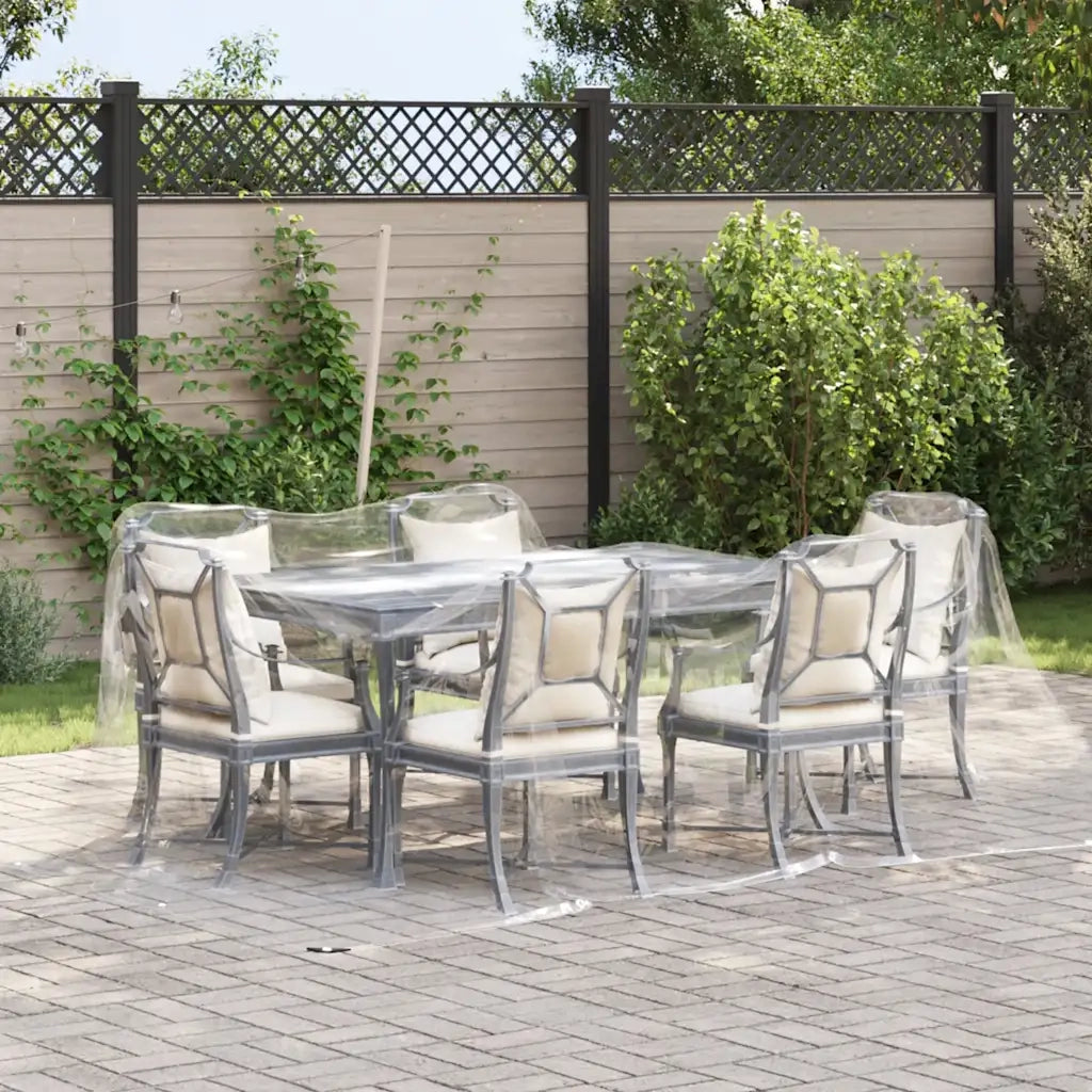 Telone Trasparente con Occhielli 3x5 m in PVC 4018601