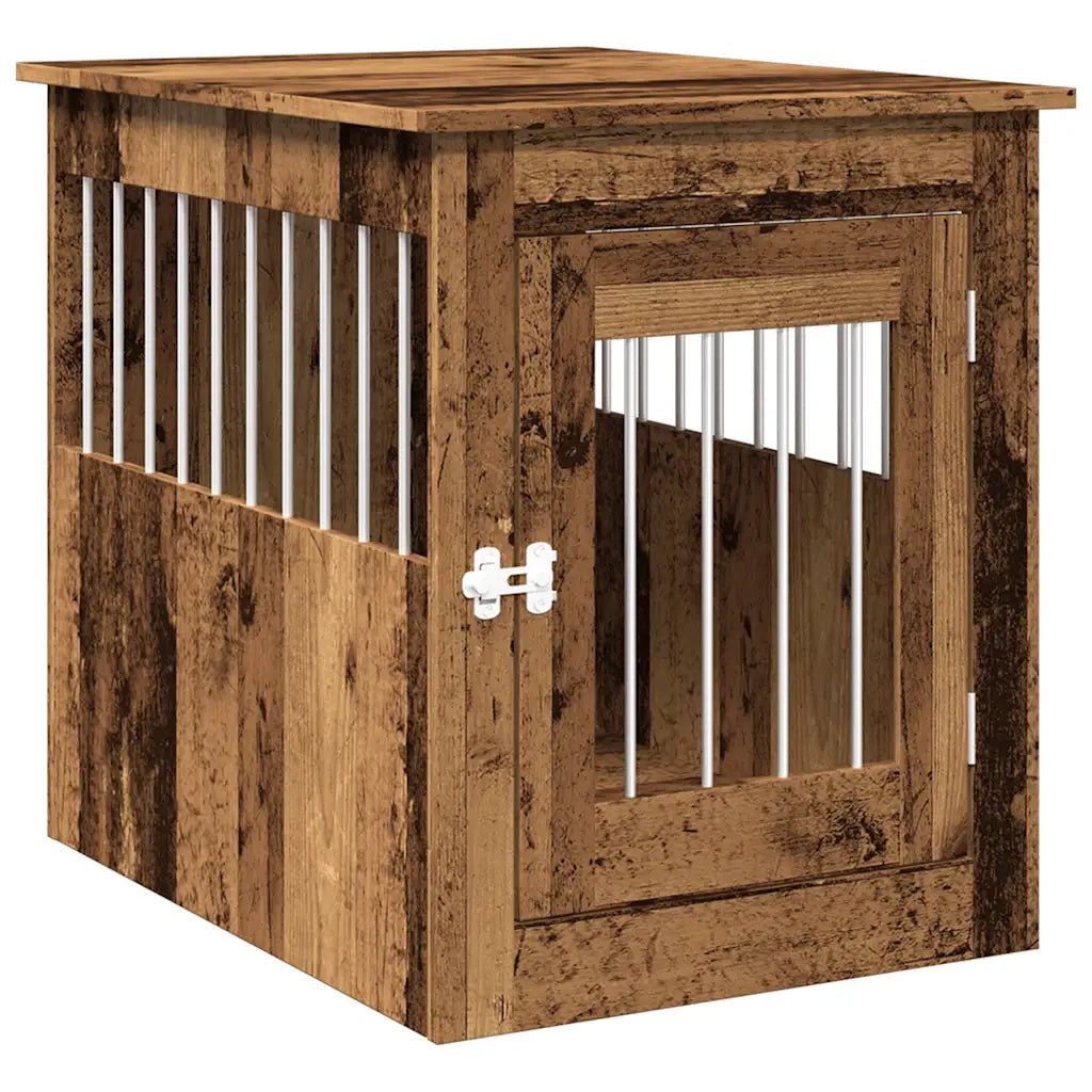 Gabbia Cani da Arredamento Legno Antico Legno Multistrato CFW7900184