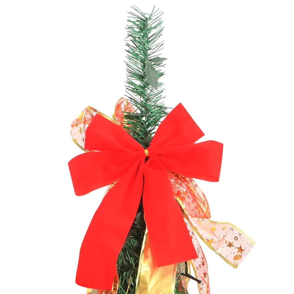 Albero di Natale Artificiale Pop-up con 200 LED Verde 210 cm 357763