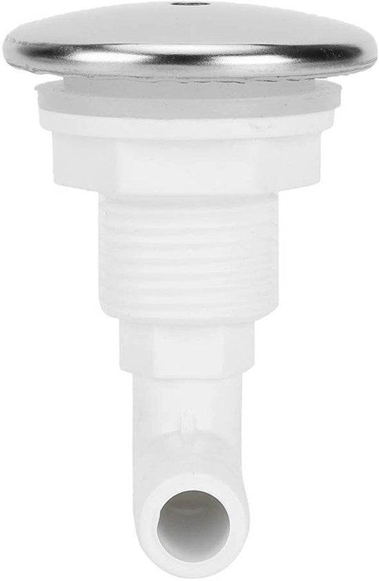 Accessorio per vasca da bagno - Disegno di protezione unico - Idroterapia - Materiale plastico/acciaio inossidabile - Diametro 11 cm - Altezza 5 cm - Accessorio per vasca da bagno
