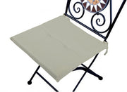 Cuscino antimacchia per sedia beige cm 40x40