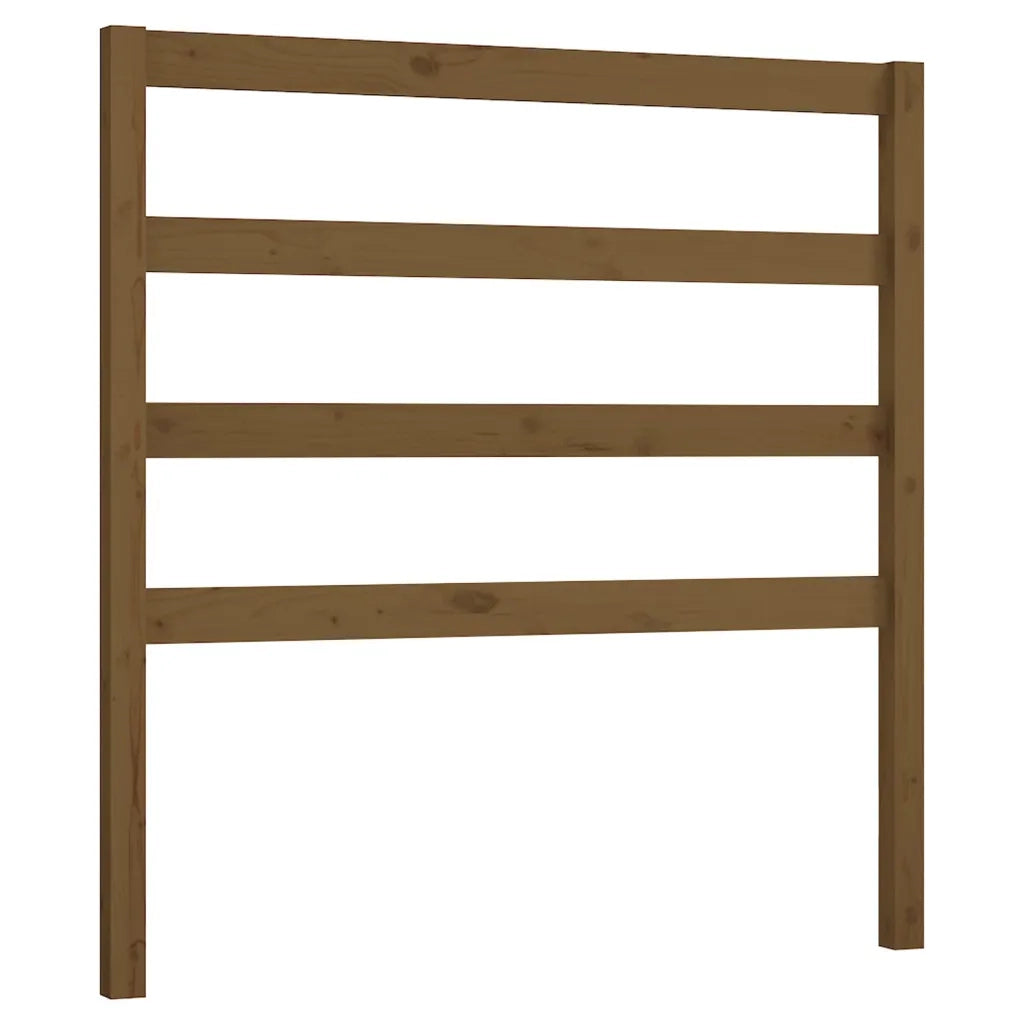 Testiera | Testata per Letto Ambra 95x4x100 cm in Legno Massello di Pino