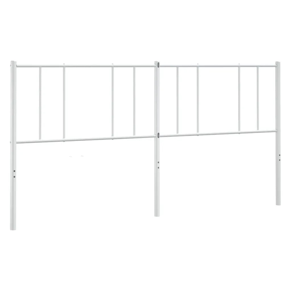 Testiera di Ricambio in Metallo Bianco 193 cm 352566