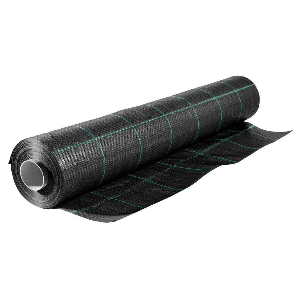Telo Pacciamatura  Antistrappo Uv Resistente Permeabile Drenante Orto Giardino Serra Polipropilene Contro Le Erbacce Copertura Pacciamante Super Resistente Stop Erbe Infestanti 1.05x100Mt