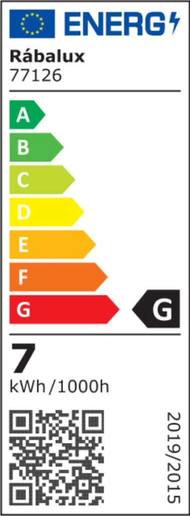 Applique esterno LED 7W CCT IP54 nero Rabalux Darvas