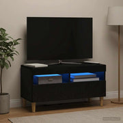 Mobile TV LED Nero Legno ingegnerizzato 897216