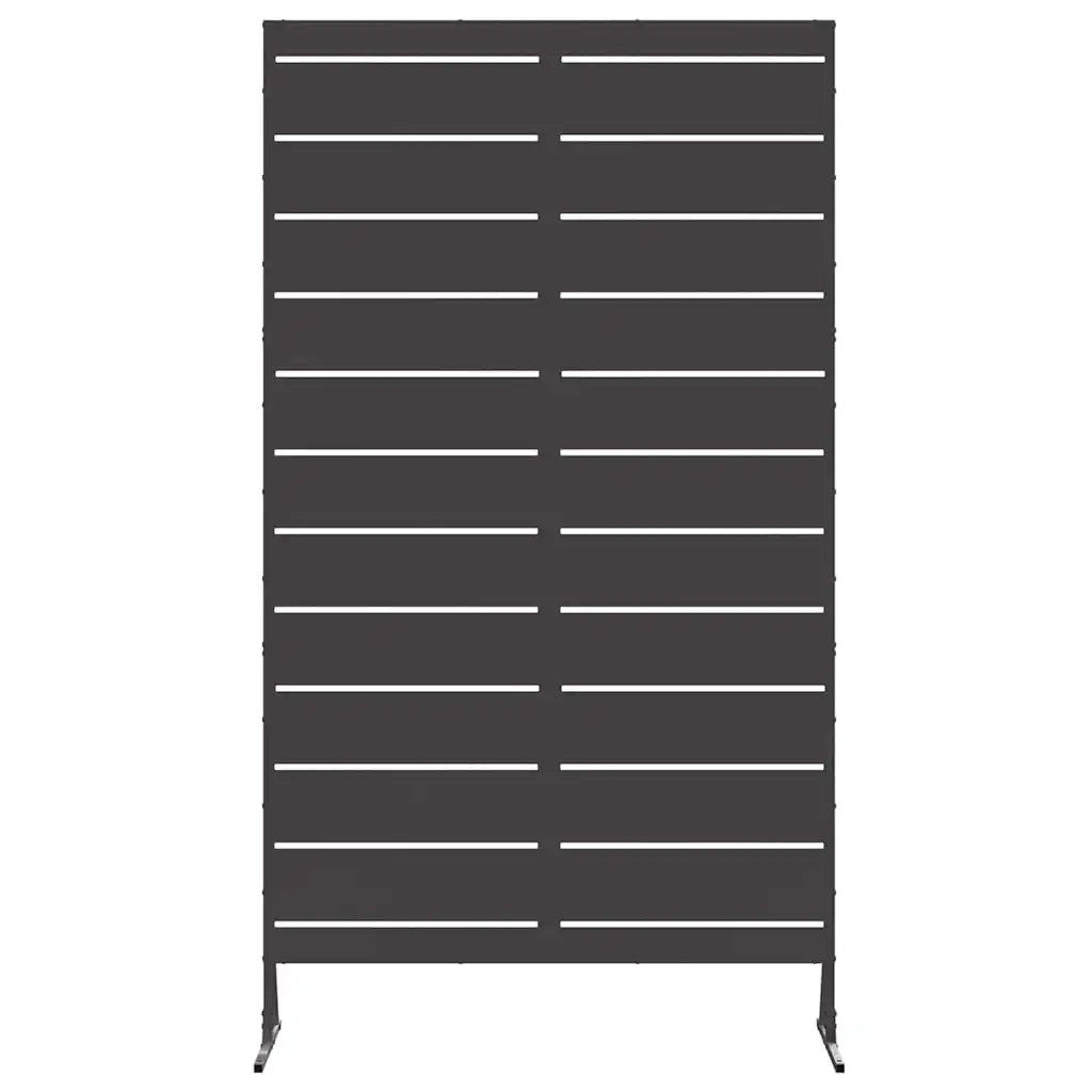 Schermo per Privacy Nero 100 x 50 x 180 cm Acciaio 868563