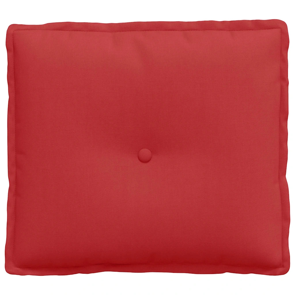 Cuscino per Schiena | Cuscino dorsale Rosso 50 x 19 x 45 cm Tessuto