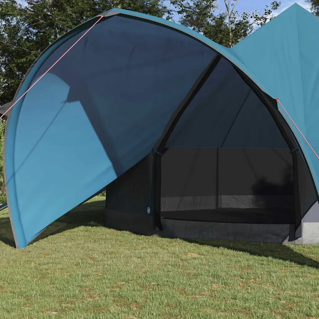 Tenda Teepee per 7 Persone Blu e Grigio 600 x 600 x 347 cm 42004015