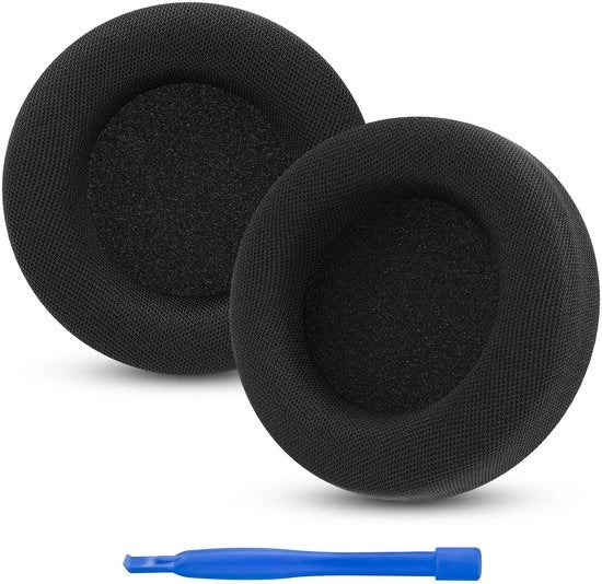 Orecchini di sostituzione per cuffie (tessuto mesh/nero)