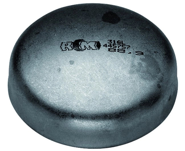 FONDELLO BOMBATO A SALDARE IN ACCIAIO NERO 1 MM 33,7   RM RACCORDERIE METALLICHE SPA
