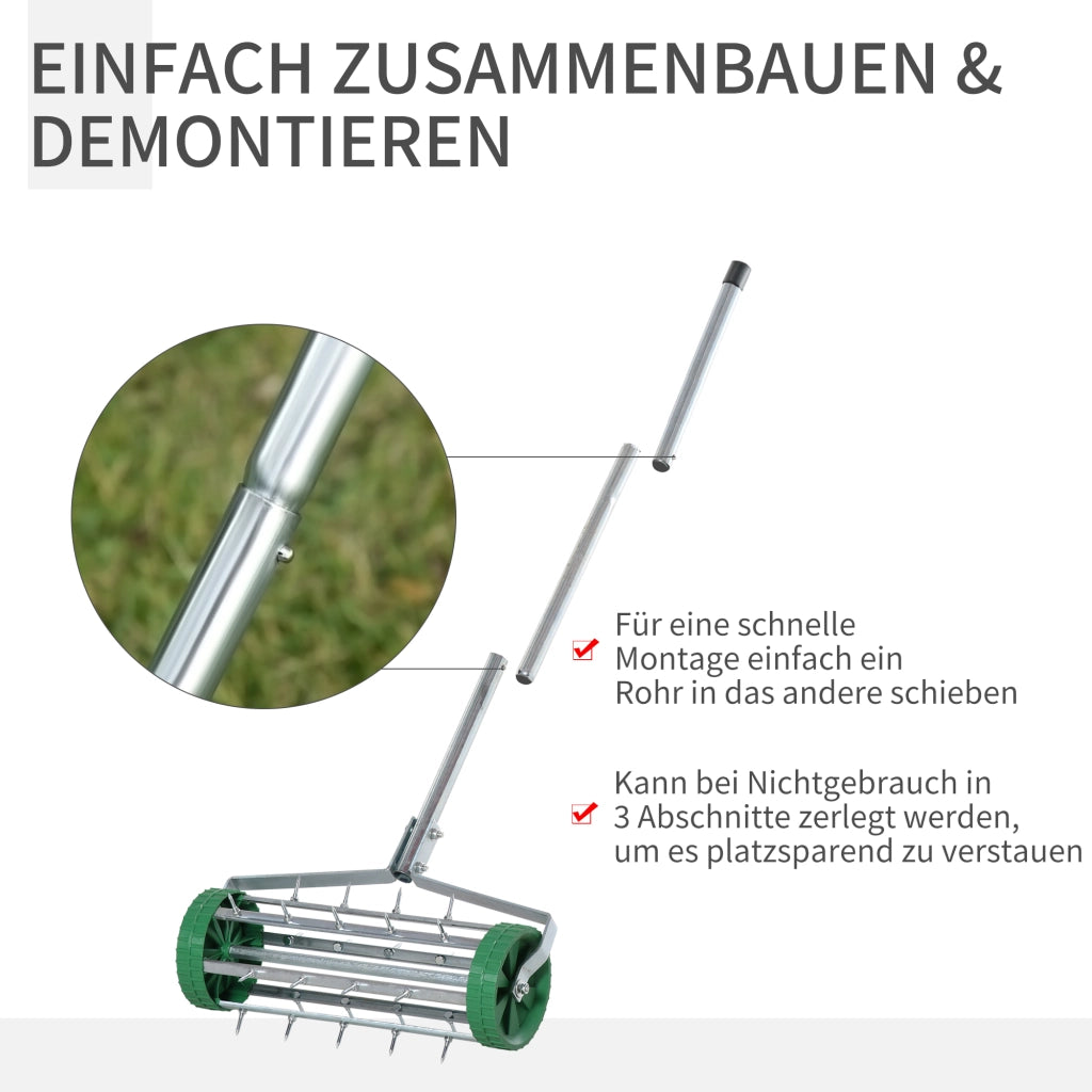 Arieggiatore Manuale per Prato ¨C Xylo ¨C 43,5 cm Larghezza Aerazione Giardino