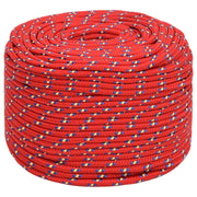 Corda | Fune per barca Rossa 8 mm 250 m in Polipropilene