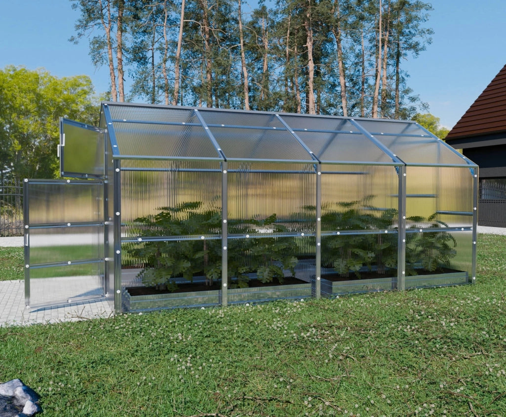 Serra da giardino KLASIKA BERNARD 2,35 x 4 m (9,4 m²), 4 mm con rivestimento in policarbonato