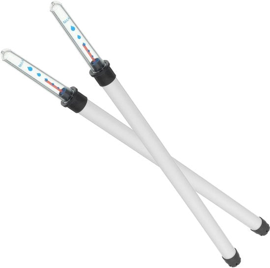 Indicatore di livello di acqua per piante - pratico e sostenibile - set da 3 - plastico