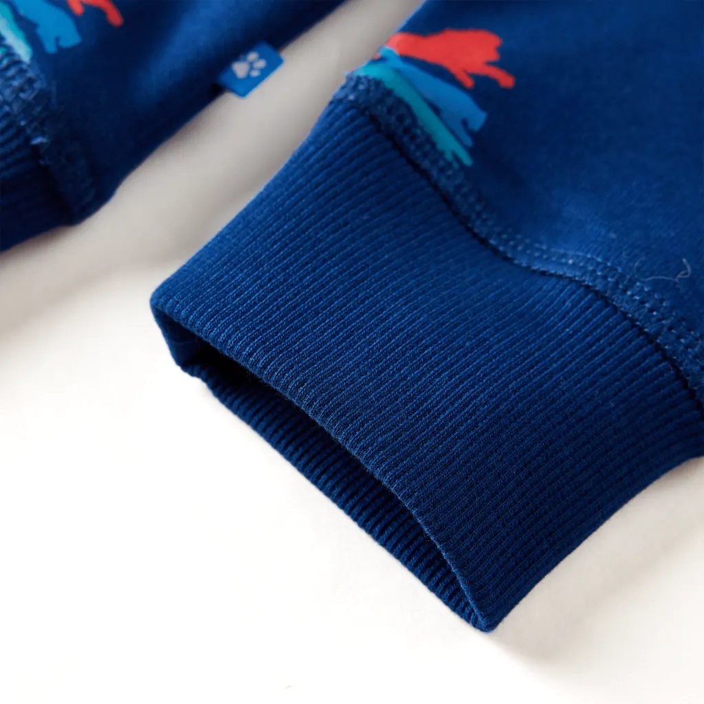 Felpa per Bambini Blu Scuro 116