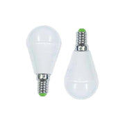 2 PZ Lampadina A Led E14 P45 G45 9W Luce Fredda 860 Lumen 6500K