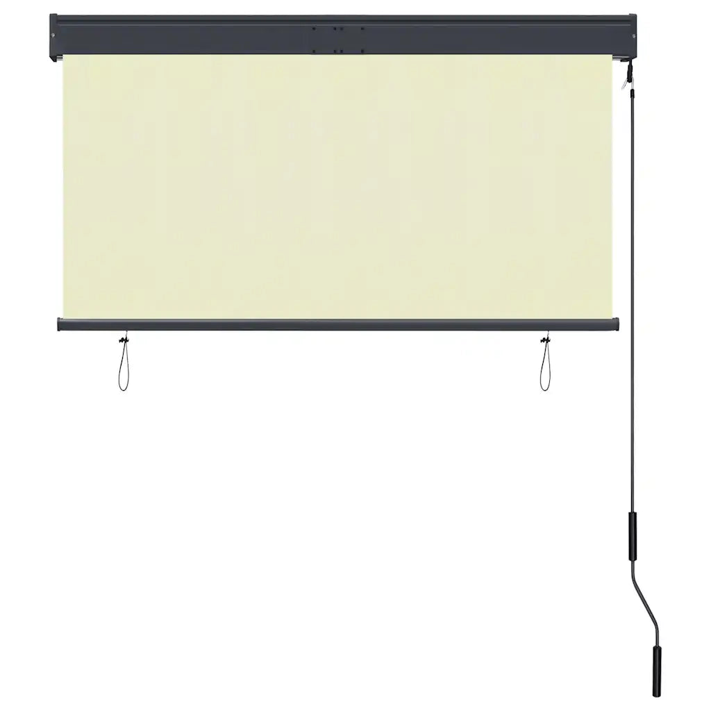 Tenda a Rullo per Esterni 120x250 cm Crema 145965