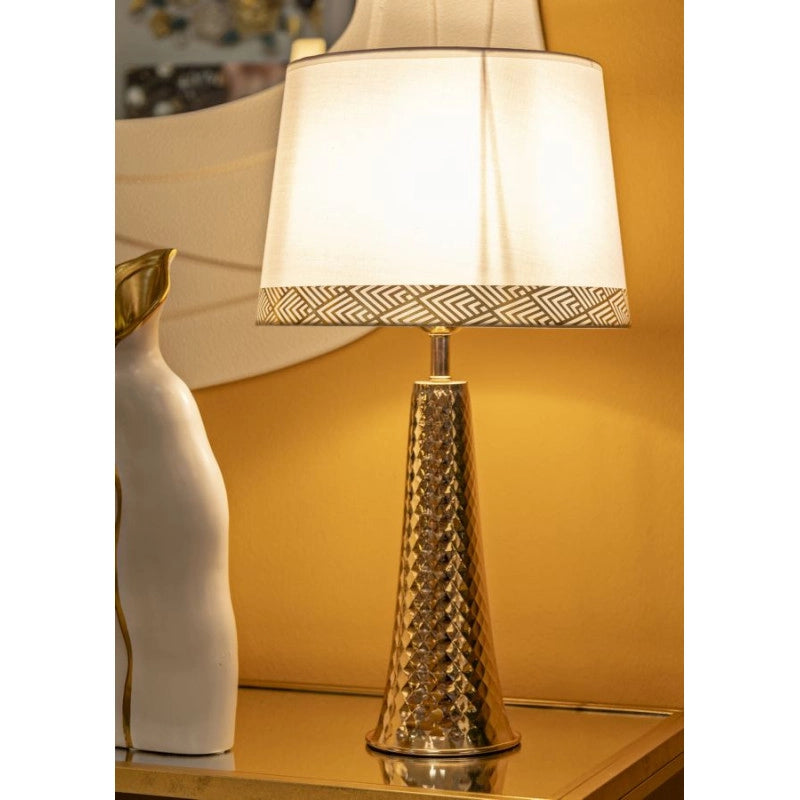 Lampadelle A Da Tavolo Tower Oro cm ø 30x54