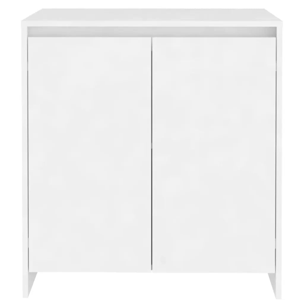 Credenza | Madia | Buffet da pranzo | Armadio da pranzo Bianca 70x41x75 cm in Legno Multistrato
