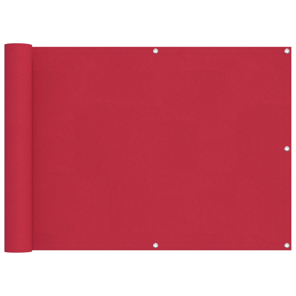 Schermo da balcone-Pannello per balcone Borgogna 75 x 500 cm