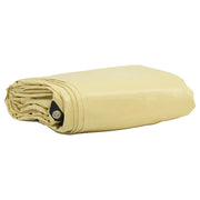 Telo 650g / m² Beige 4 x 8 m Tela con rivestimento in PVC