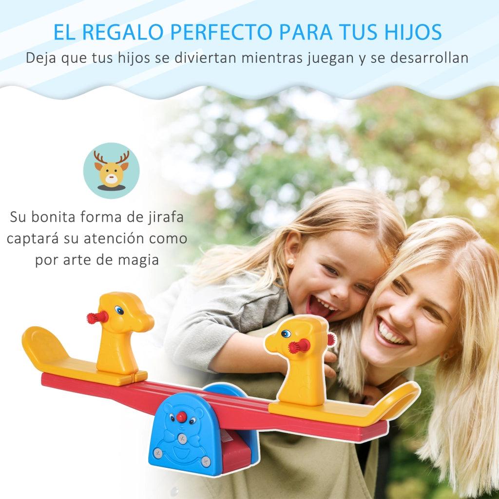 Altalena per bambini a dondolo ¨C Minimal ¨C 150x32x60 cm multicolore
