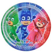 Trade Shop - Set 16 Pezzi Piatti Usa E Getta Piatto 19.5 Cm Pj Mask Nickelodeon Pijamax -