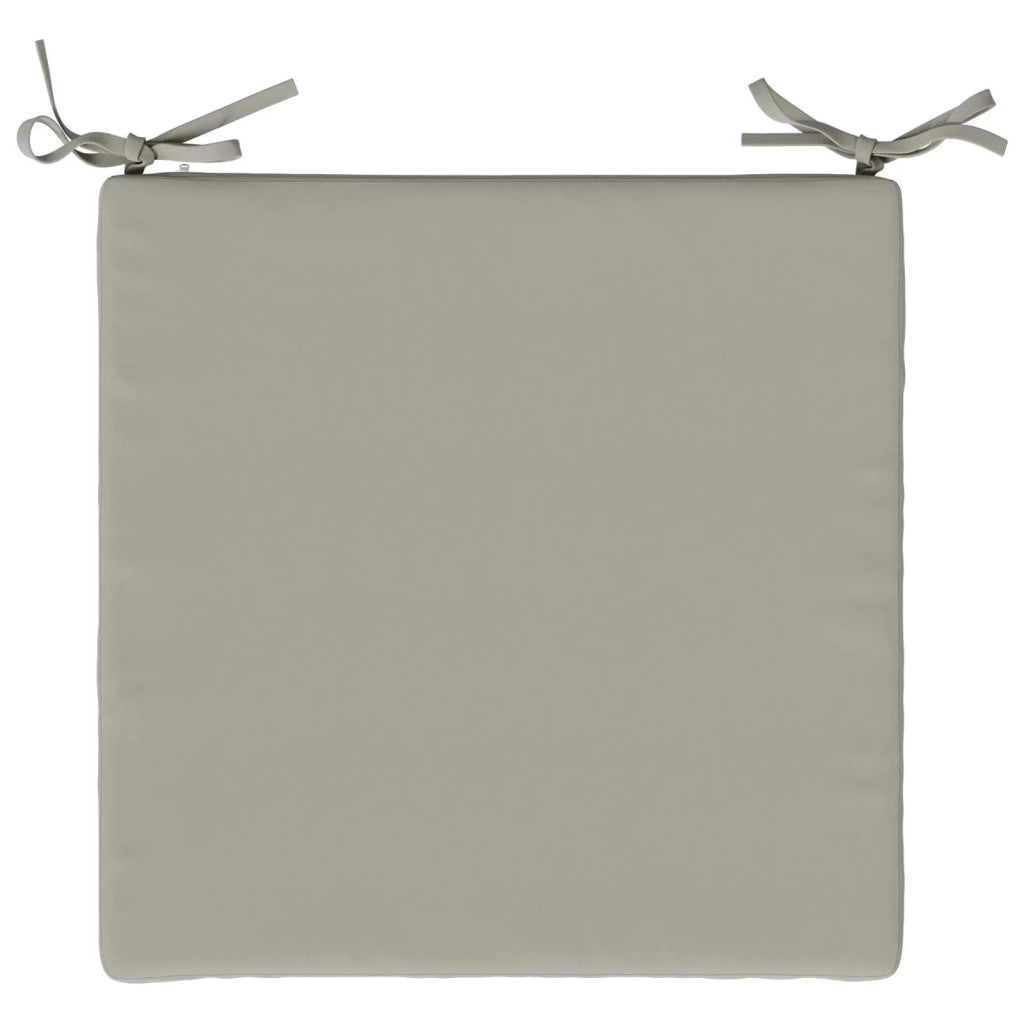 Cuscini per Sedia in 4 Pezzi SOEST 4 pz 100% Poliestere Grigio 944343