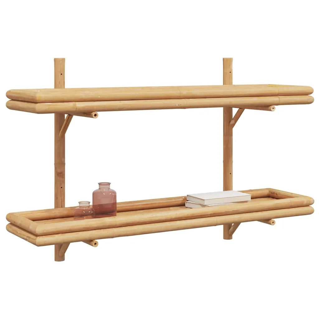 Scaffale da parete Marrone 100 x 26 x 60 cm Bambù 4107162