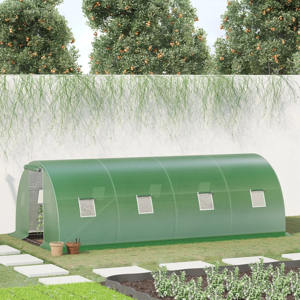 Serra da giardino ¨C zephmum ¨C verde, 6x3x2 m