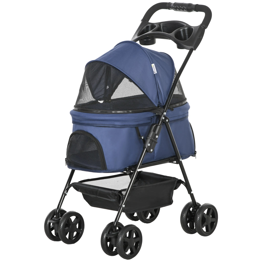 Carrello per Cani ¨C zephmum ¨C 67x45x96 cm Azul