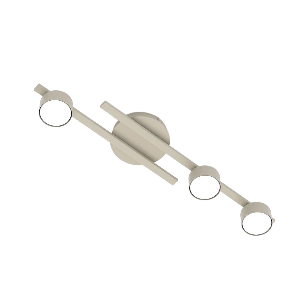Plafoniera spot moderna beige 3xGX53 FRAGMENT Emibig