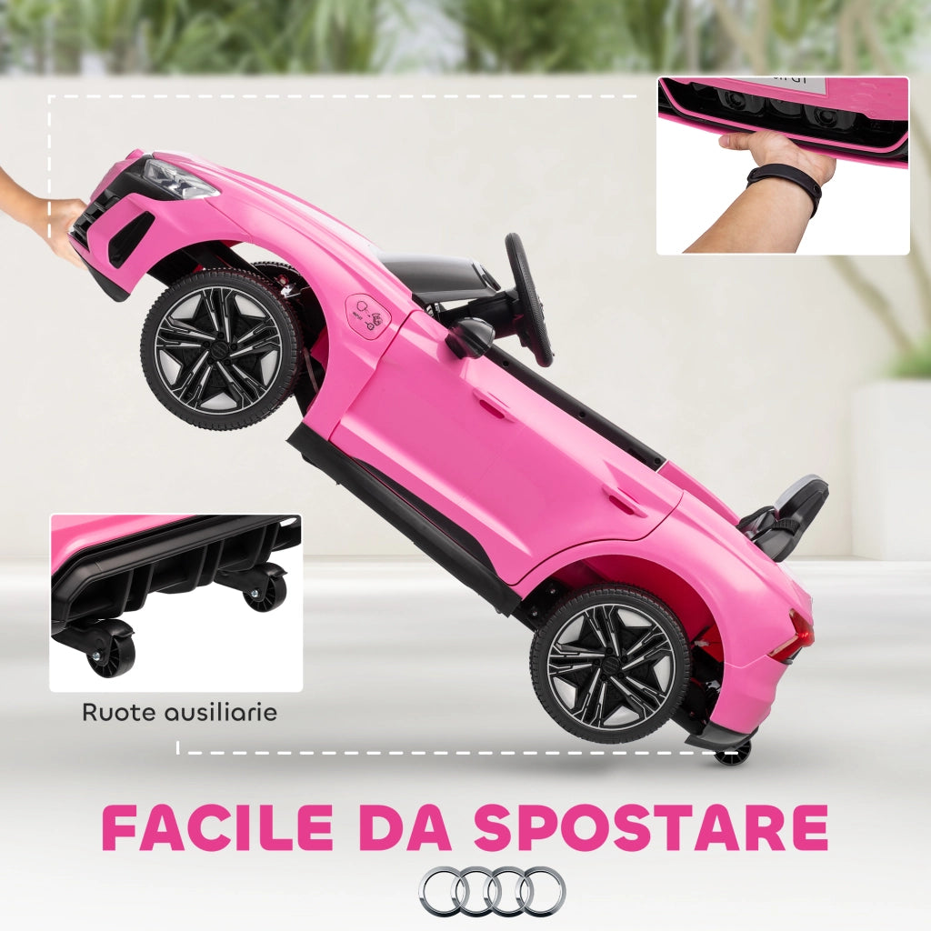 Auto Elettrica con Telecomando ¨C Xylo ¨C Rosa 103x58x41 cm