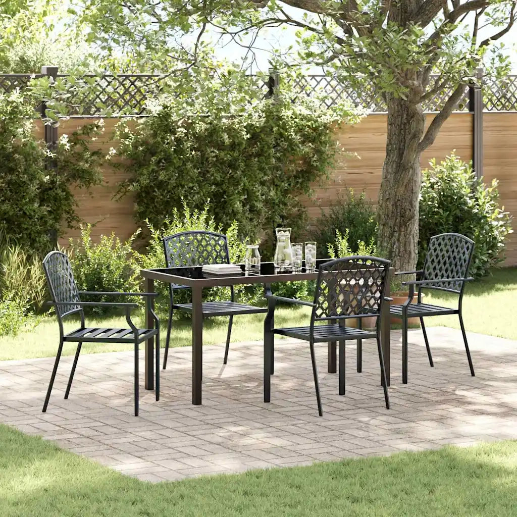 Set da Pranzo per Giardino 5 pcs Antracite 3379305