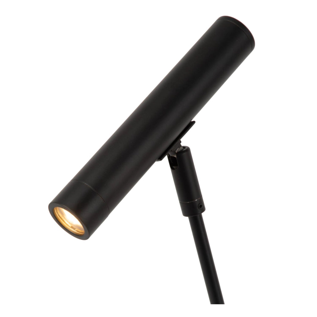 Lampada da terra loft nera metallo 1 luce ALEC Lucide