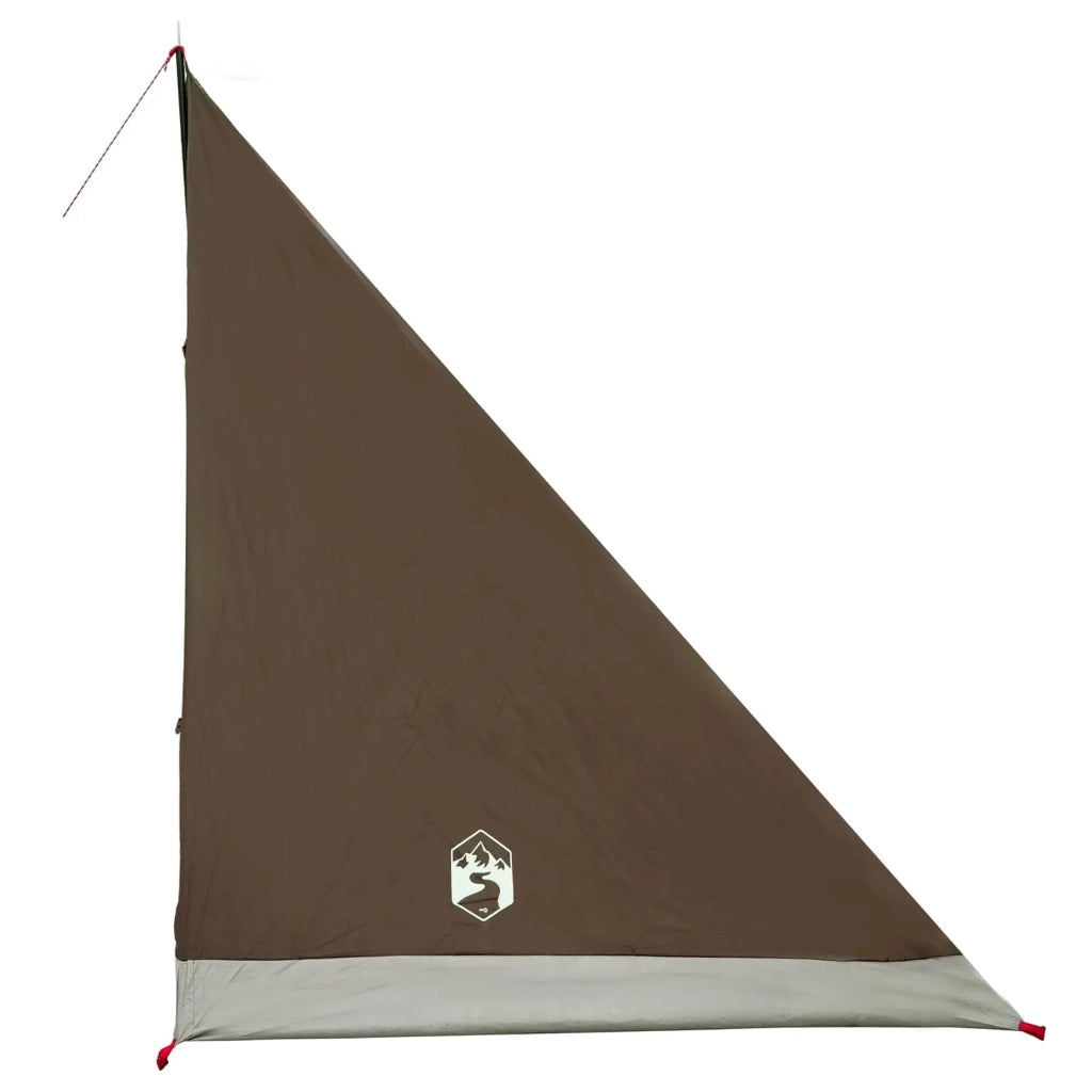 Tenda da backpacking Marrone e Grigio 2 persone