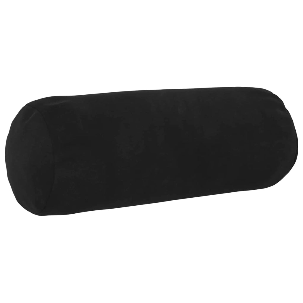 Federa 2 pcs HEERLEN Nero Ø 15 x 40 cm Velluto 923191