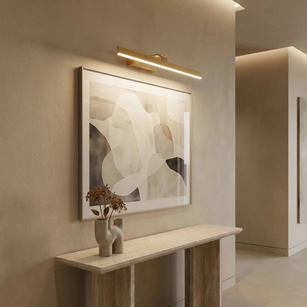 Applique Da Bagno Led Swe006-1w 73cm Gold