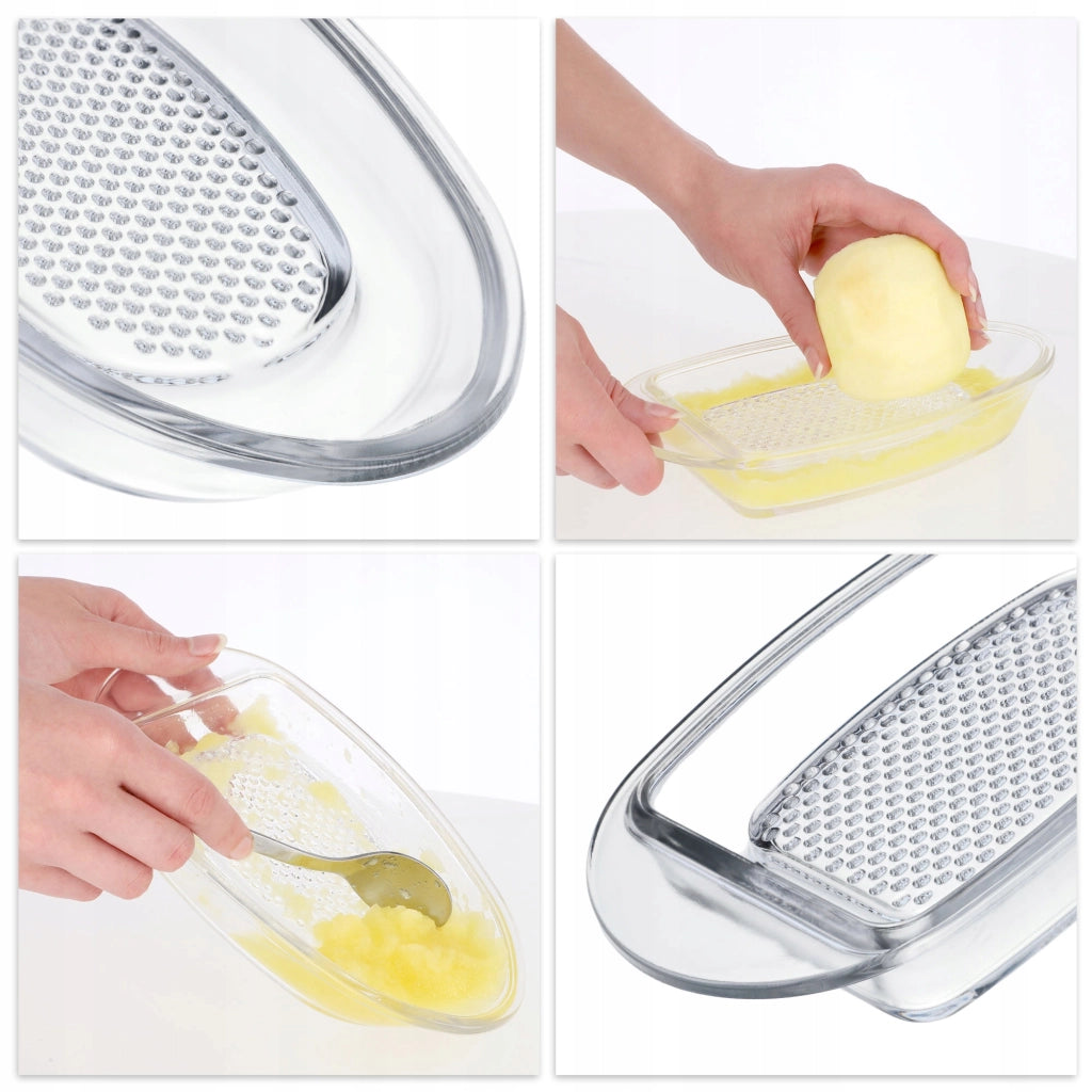 Grattugia in vetro KADAX per mele, puree e puree per bambini