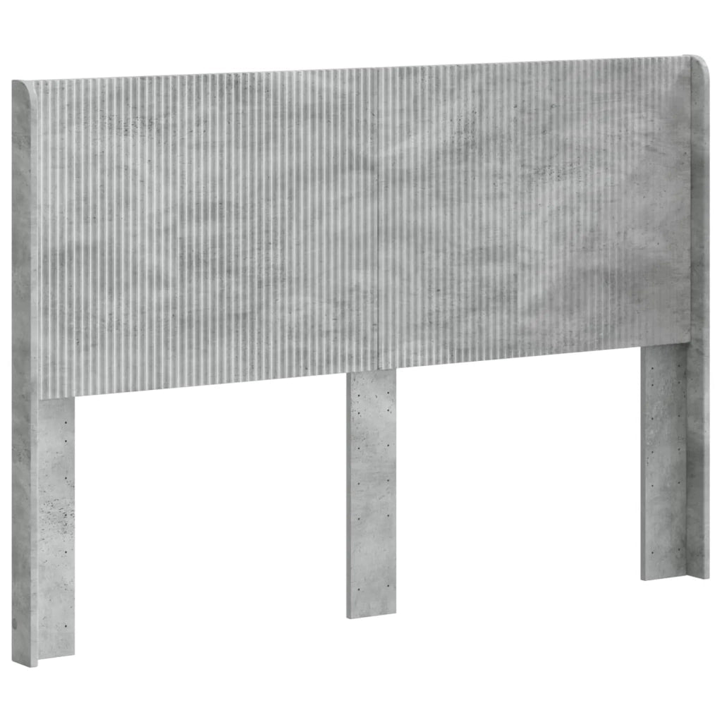 Testiera Letto Grigio Cemento Legno ingegnerizzato 889598